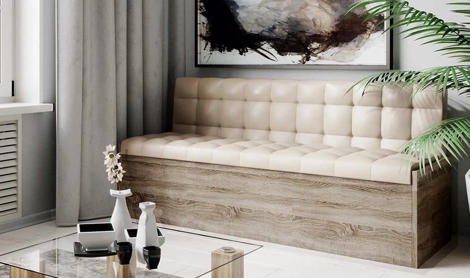 ФОРЕСТ (дуб сонома трюфель/кожзам бежевый) - фото 3