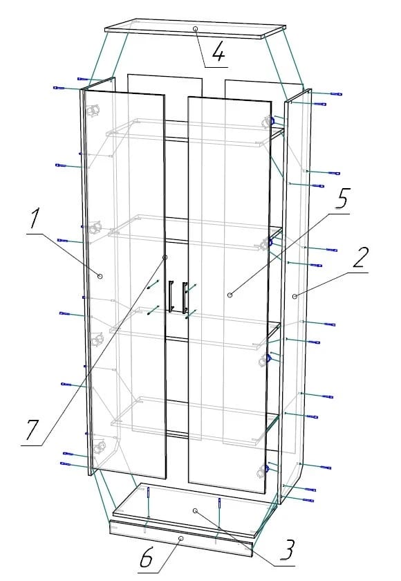 АРТУР-1 (венге темный) - фото 3