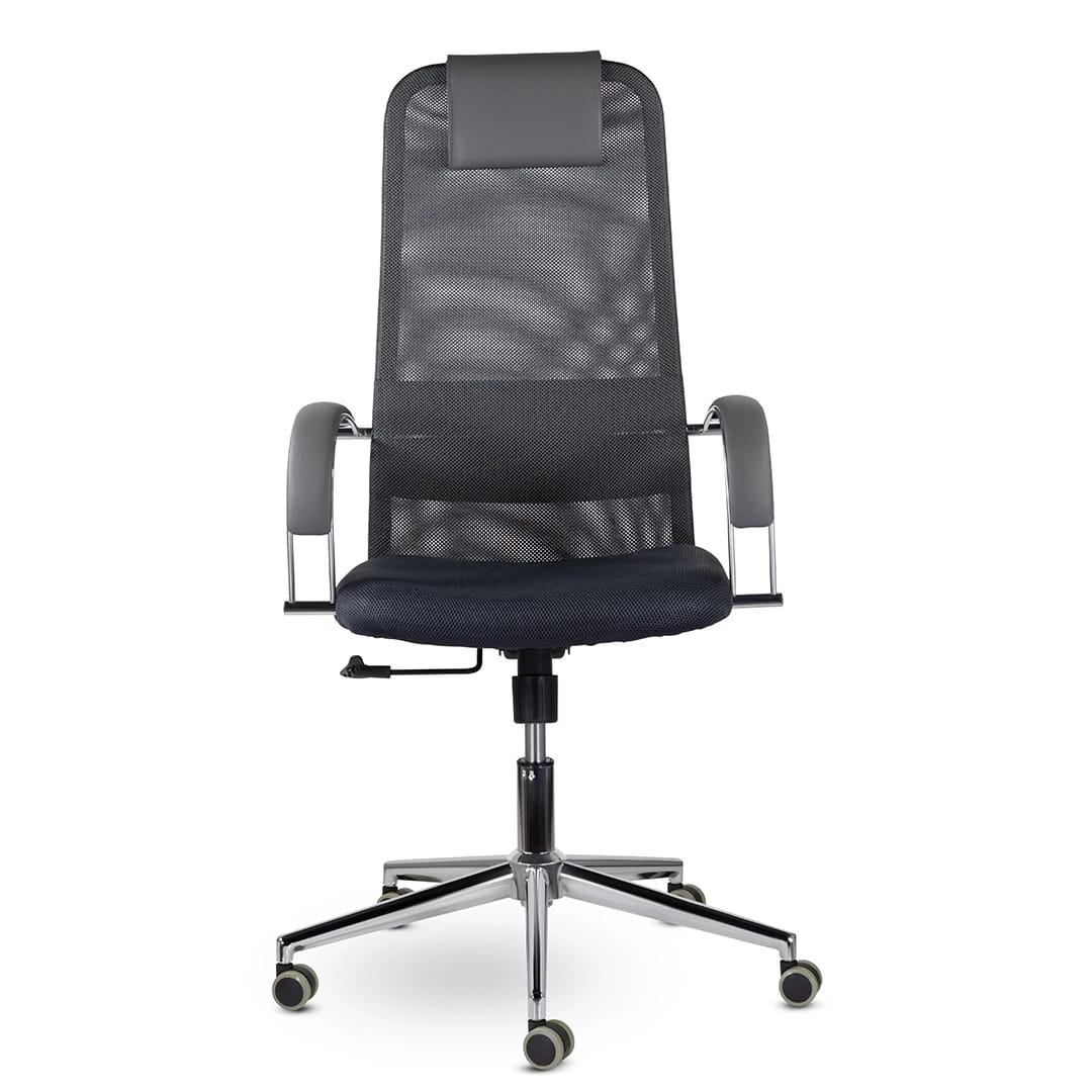 СОЛО (СН-601) (S-0401 (черный) экокожа/TW-01/Е11-к (черный) сетка) - фото 2