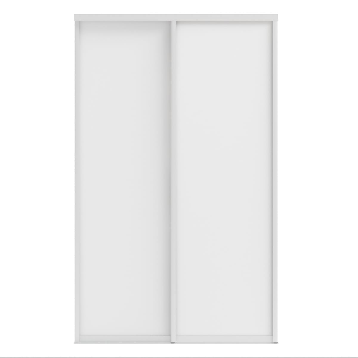 ОРИОН (ЛДСП) (белый шагрень/профиль С хром) - фото 1