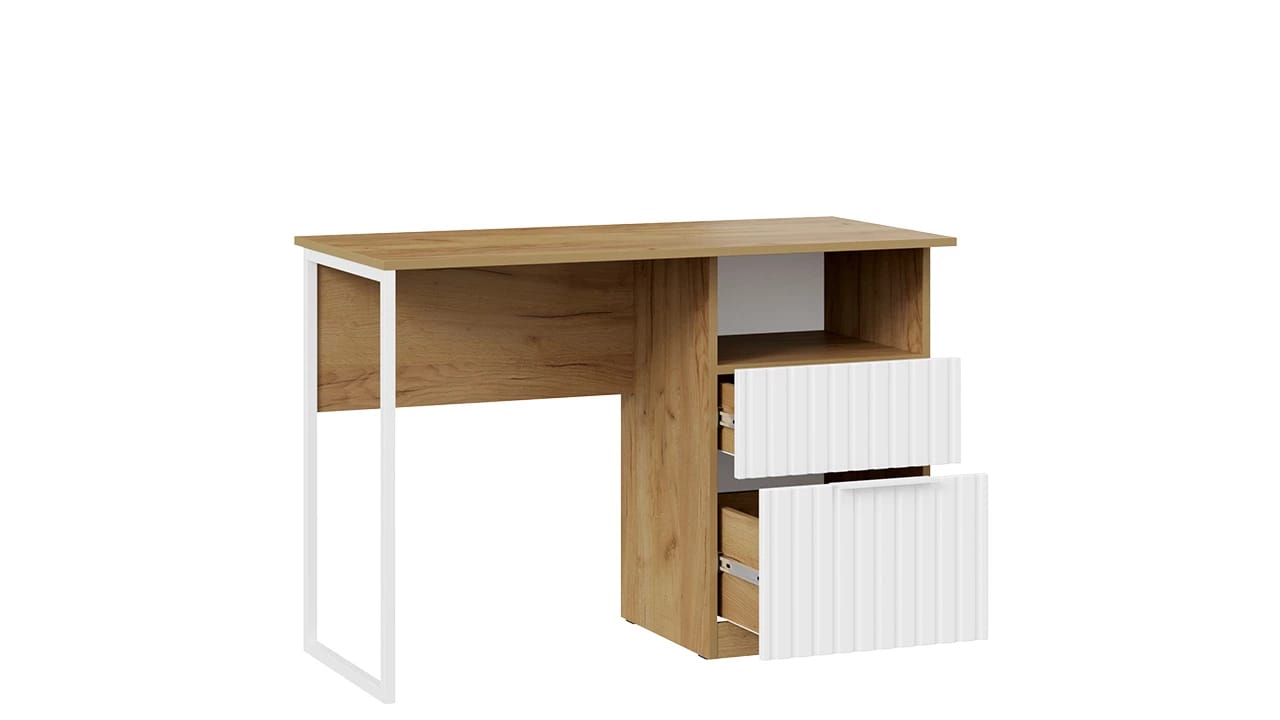 ХИЛТОН (дуб крафт золотой/белый матовый) - фото 3