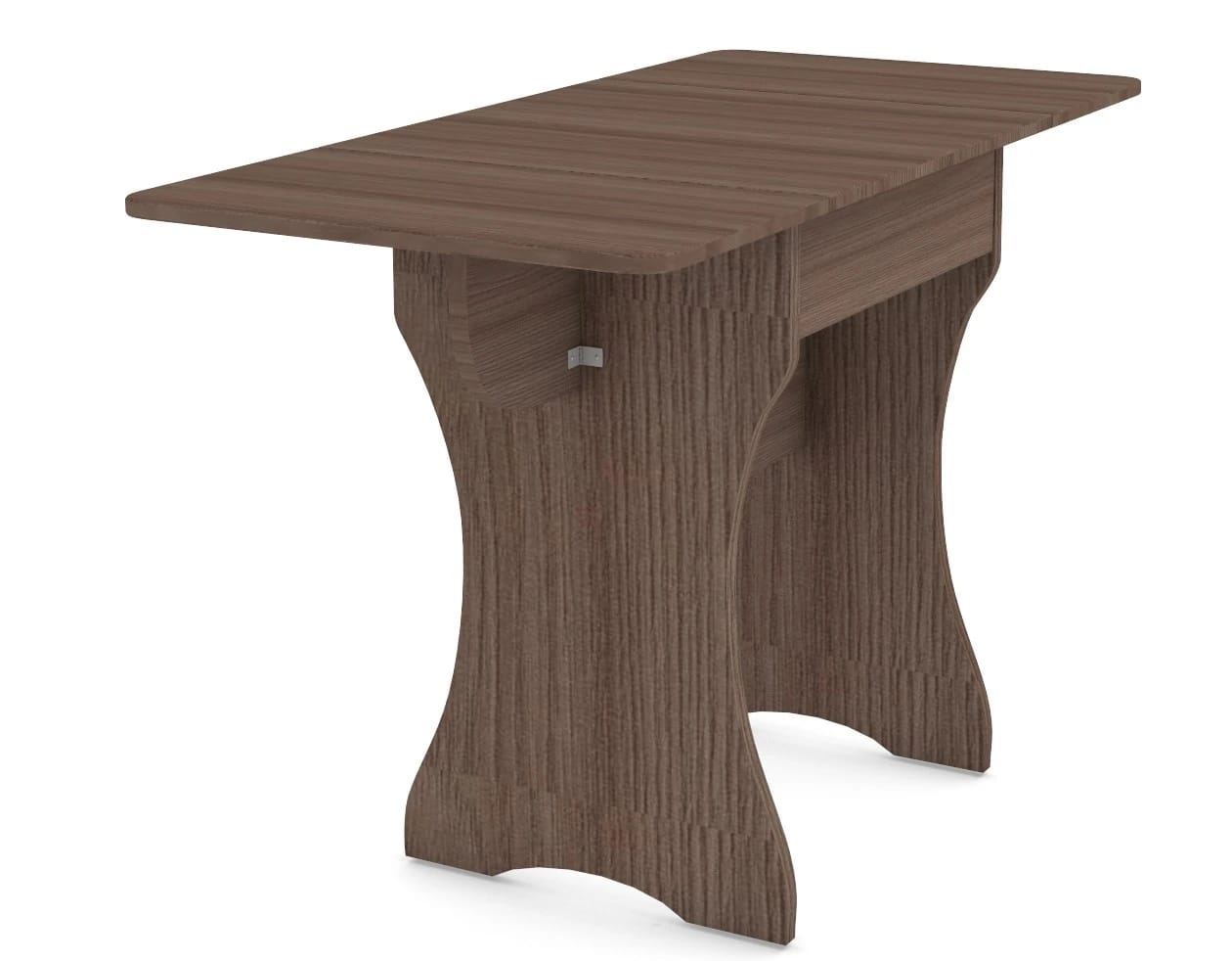 СТОЛ РАСКЛАДНОЙ С ЯЩИКОМ 600/1200*570*750 (шимо темный) - фото 7