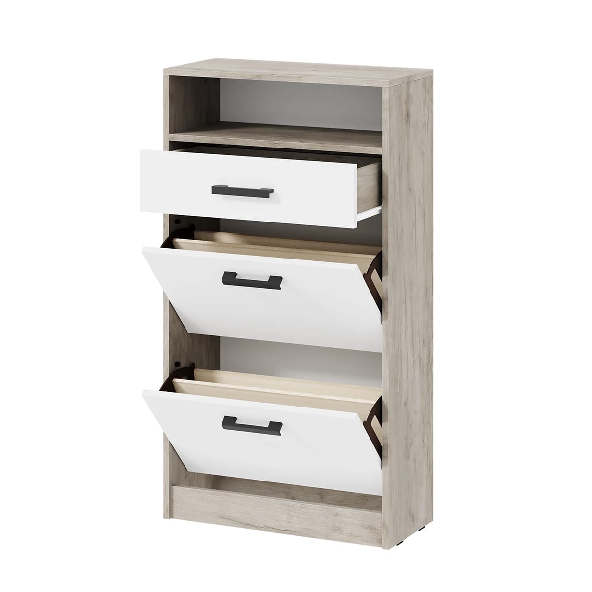 ВЕГА (дуб крафт серый/белый) - фото 2