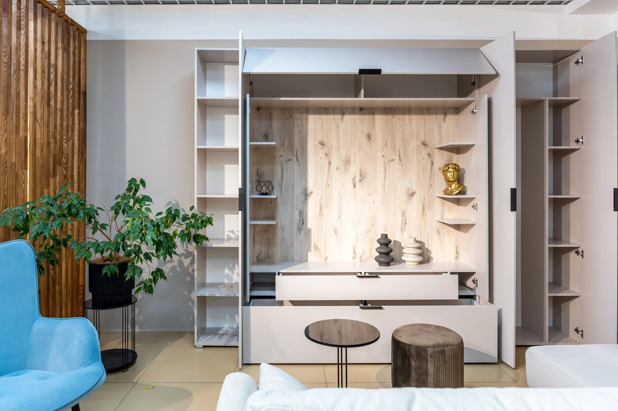 ОСЛО (OSLO) (тэффи (легкий шелк)/небула, ручка СА-6, цвет - черный) - фото 6