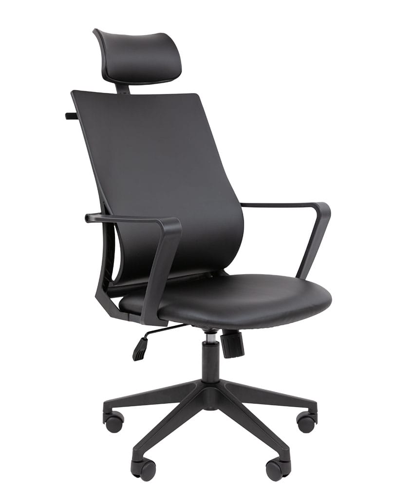 CHAIRMAN 545 ЭКО (экокожа черная) - фото 1