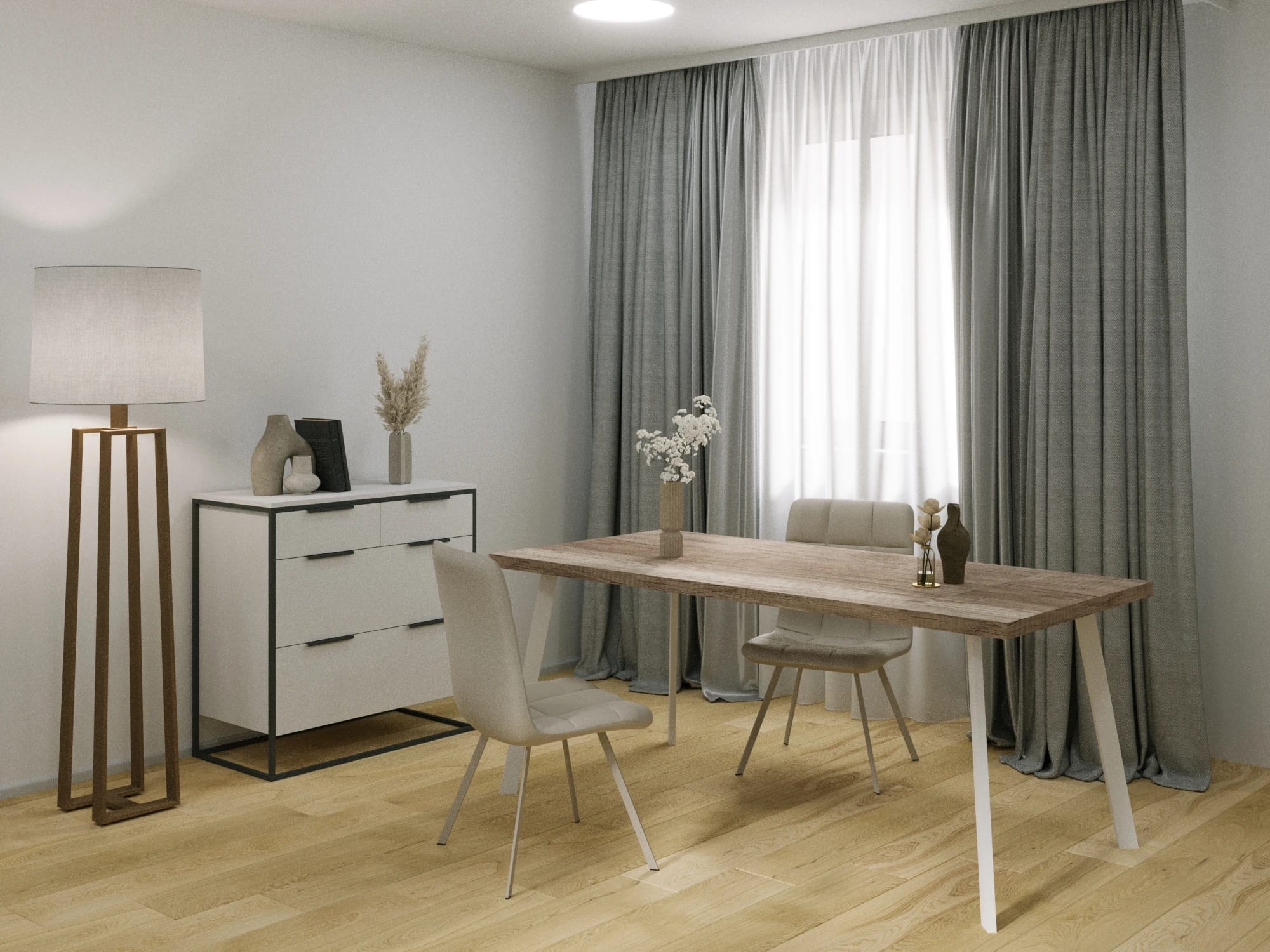 БЕРНАР (БОРГ)-140 (Дуб каньон/Белый) - фото 4