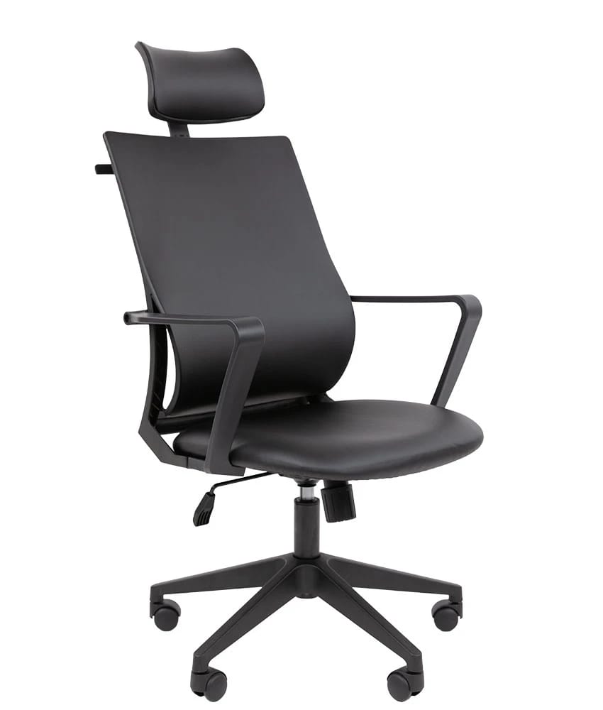 CHAIRMAN 545 ЭКО (экокожа черная) - фото 2