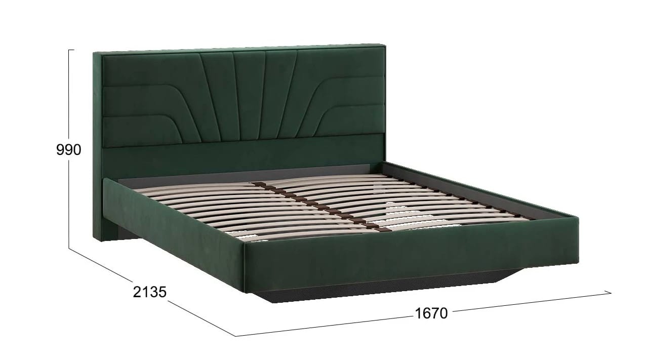 ПАНДОРА (Велюр Confetti Deep forest) - фото 3