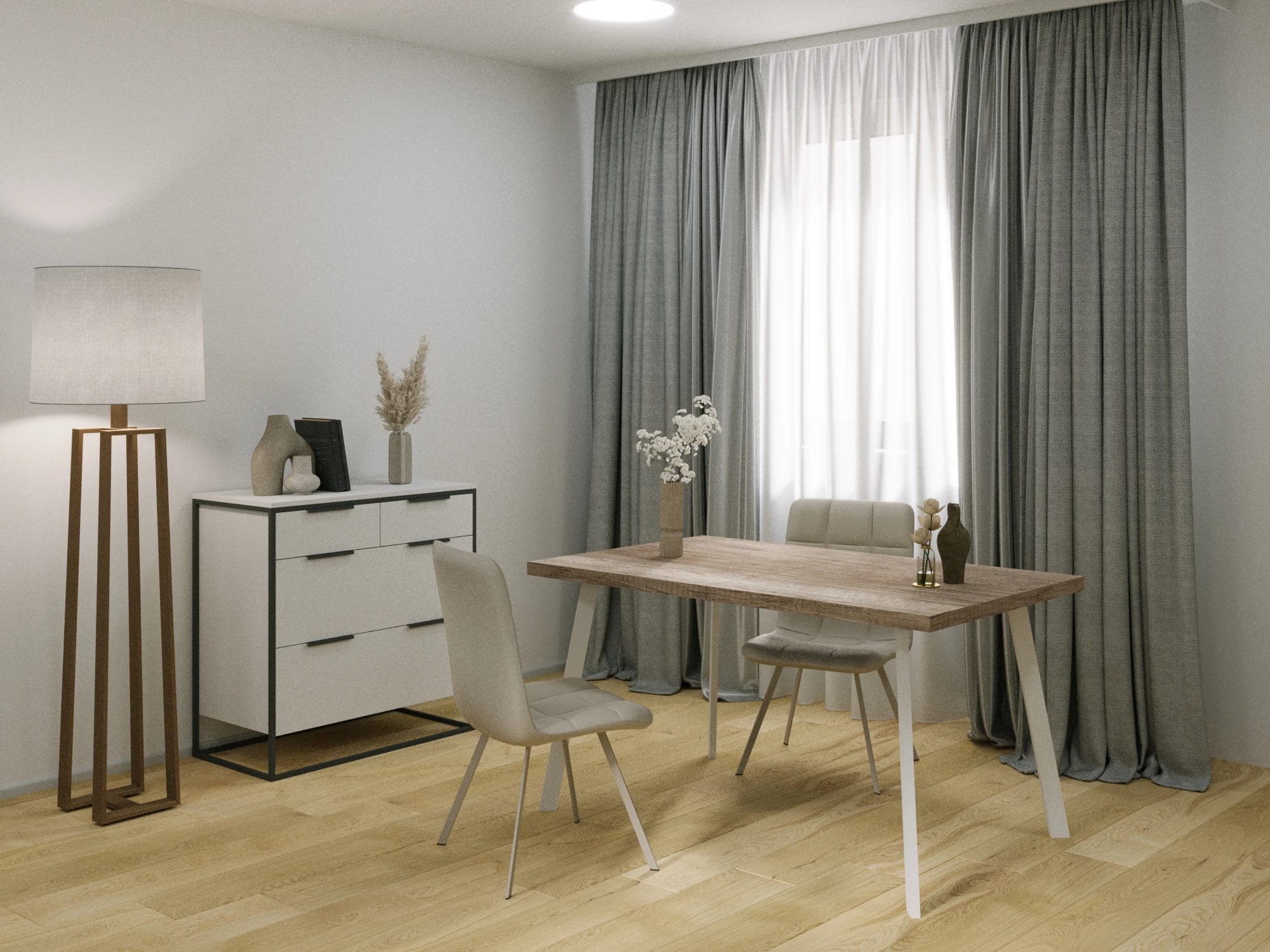 БЕРНАР (БОРГ)-140 (Дуб каньон/Белый) - фото 3