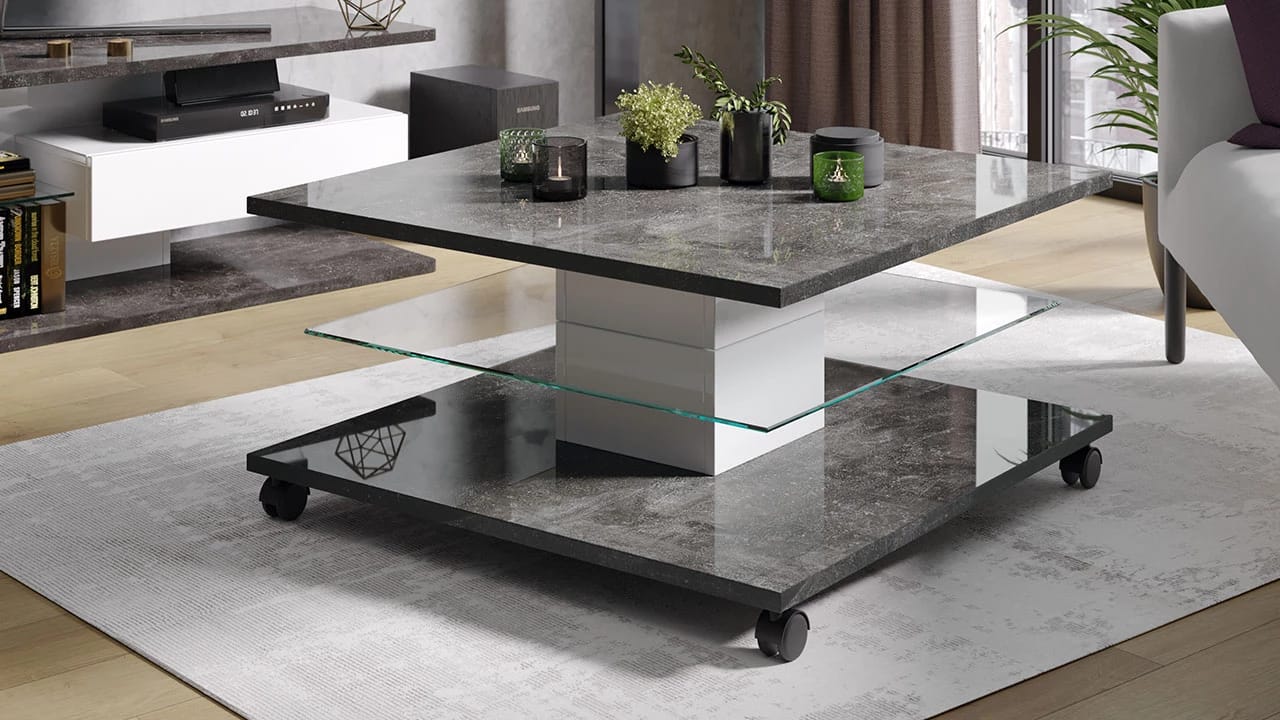 ДАЙМОНД (DIAMOND) (белый/ателье темный глянец) - фото 3