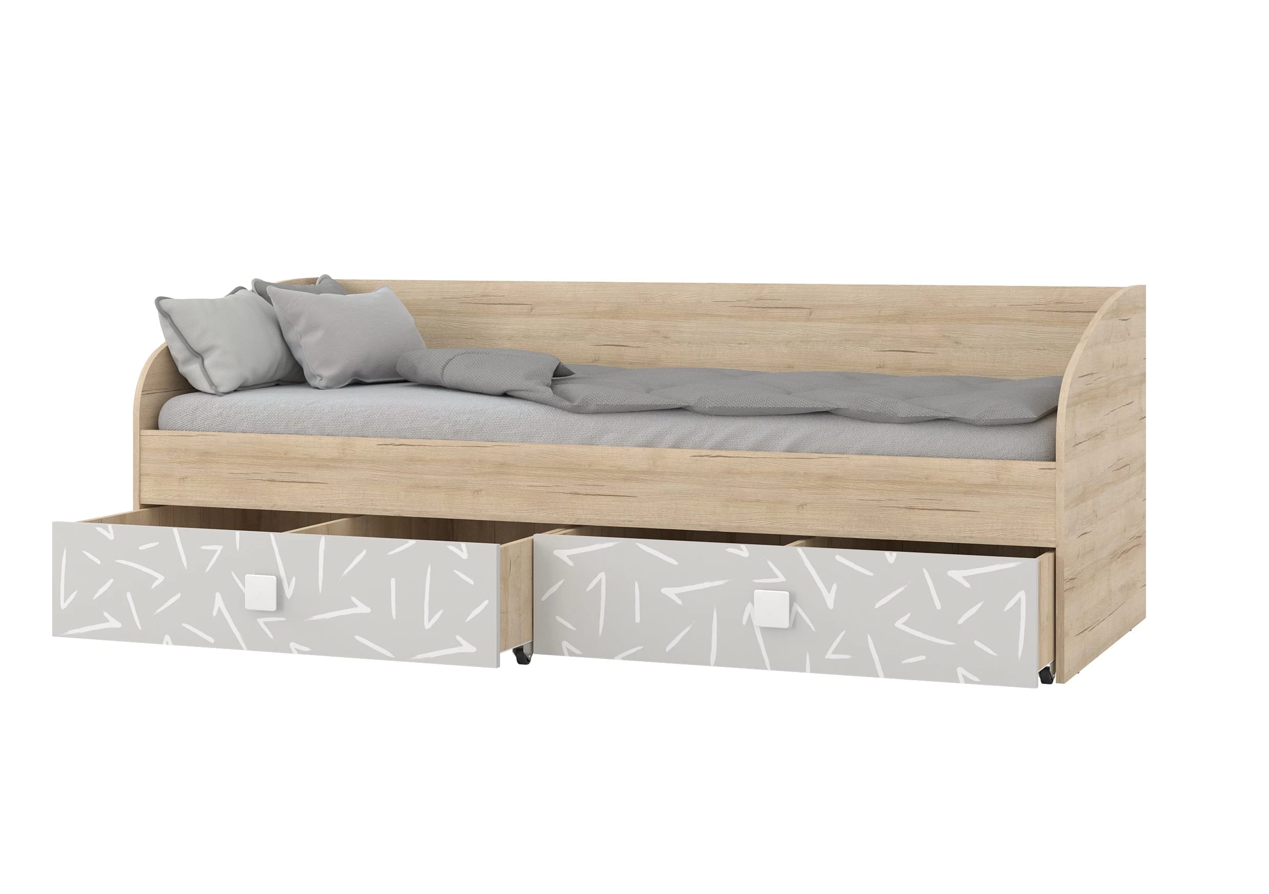 МИККИ (дуб ривьера/серый) - фото 4