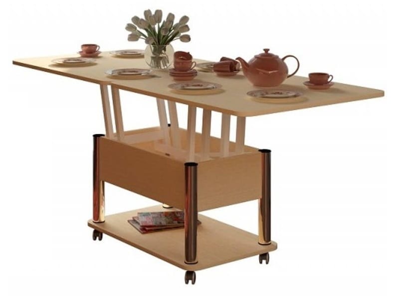 ДЕБЮТ 3 (светлый венге/ножки хром) - фото 1