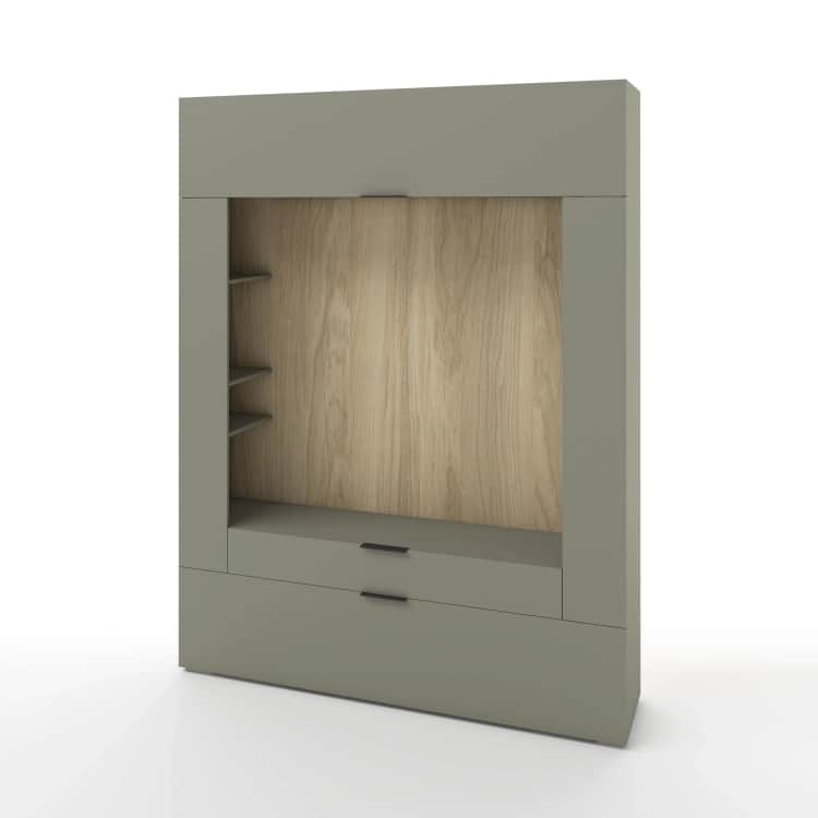 ОСЛО (OSLO), хаки/альберо, ручка СА-1, цвет - черный, норма