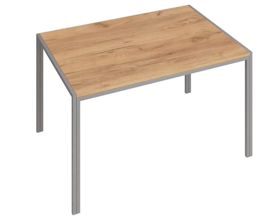 АЛИКАНТЕ, Алюминий хром/Дуб крафт золотой (000/53), норма