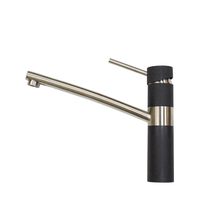 EMAR гранит ЕС-3011, смеситель, 8. черный/морион, норма