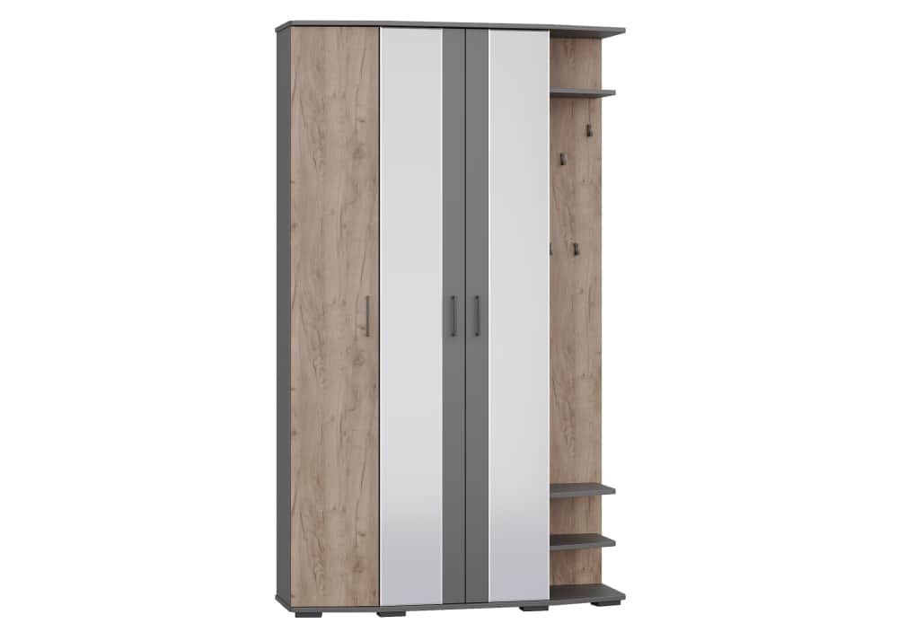 ПАОЛА, графит/дуб крафт табачный, норма