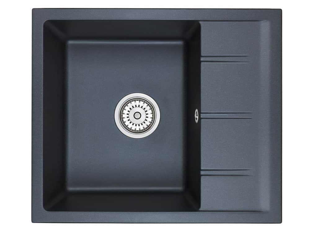 EMAR ГРАНИТ EMQ-1580.Q МОЙКА ВРЕЗНАЯ 580*500, морион, норма