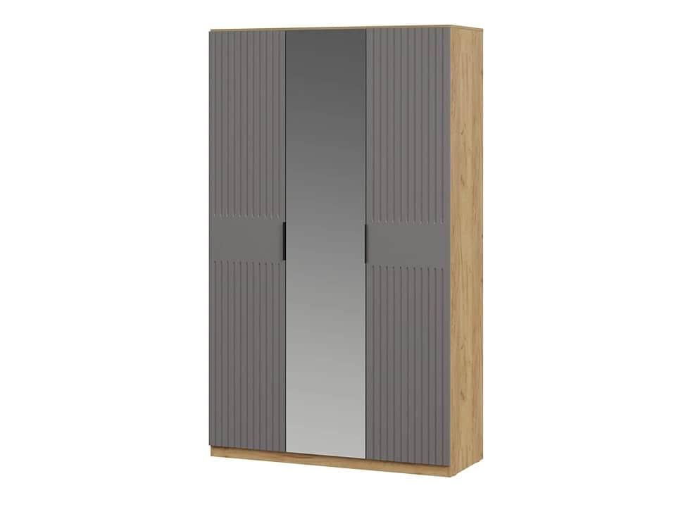 ХИЛТОН, дуб крафт золотой/графит матовый, норма