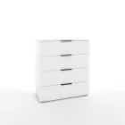 ОСЛО (OSLO) (белый (легкий шелк)/ ручка СА-6, цвет - черный) - фото 2 - миниатюра