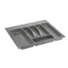 Лоток в ящик 600, (470-540)*(380-490) мм (ЕСО серый металл) - фото 2 - миниатюра