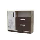 АРАБИКА (дуб ривьера/белый - коричневый (арабика)) - фото 1 - миниатюра