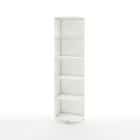 Секция угловая 600 мм (белый легкий шелк) - фото 1 - миниатюра