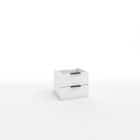 СМАРТ (белый легкий шелк/ручка АЛДИ СА-6,128 мм, цвет черный) - фото 1 - миниатюра