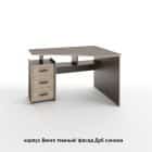 ГЛАЙД (корпус венге темный/ фасад дуб сонома/ кромка дуб сонома) - фото 1 - миниатюра