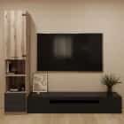 ОКЛАНД (фон черный/дуб делано) - фото 3 - миниатюра