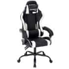 CHAIRMAN CH 41 (экокожа, черно-белый) - фото 1 - миниатюра