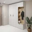 ОСЛО (OSLO) (белый (легкий шелк)/ альберо, ручка СА-6, цвет - черный) - фото 4 - миниатюра