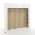 ОСЛО (OSLO) (белый шагрень/альберо, ручка СА-1, цвет - черный) - фото 4 - миниатюра