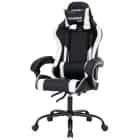 CHAIRMAN CH 41 (экокожа, черно-белый) - фото 4 - миниатюра