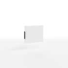 СМАРТ (белый легкий шелк/ручка АЛДИ СА-6,128 мм, цвет черный) - фото 1 - миниатюра