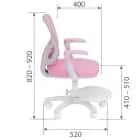 CHAIRMAN CH 106 (розовый) - фото 2 - миниатюра