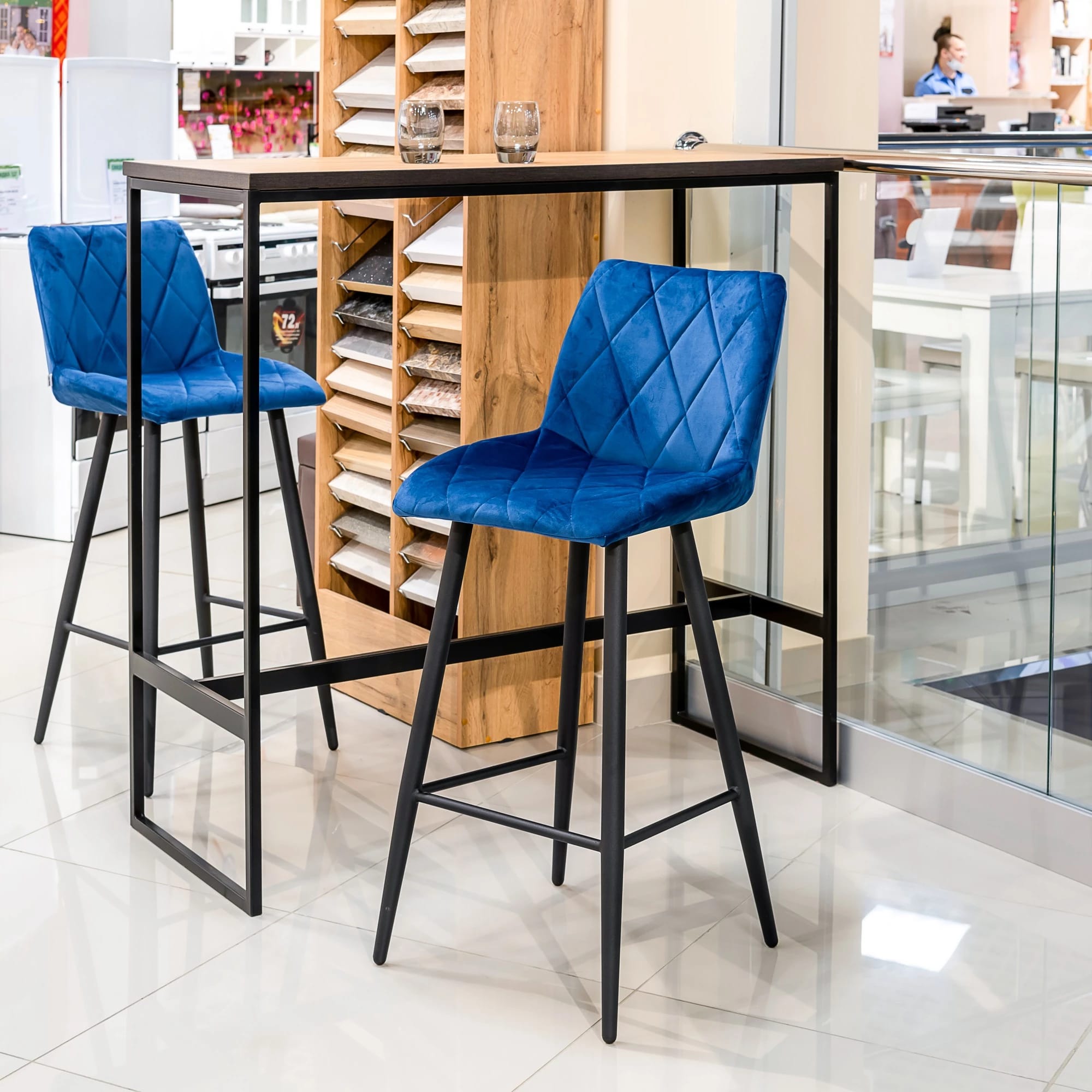 ОМЕГА (Сиденье (Текстиль DREAM grey (серый))/основание белый (муар)) - фото 6