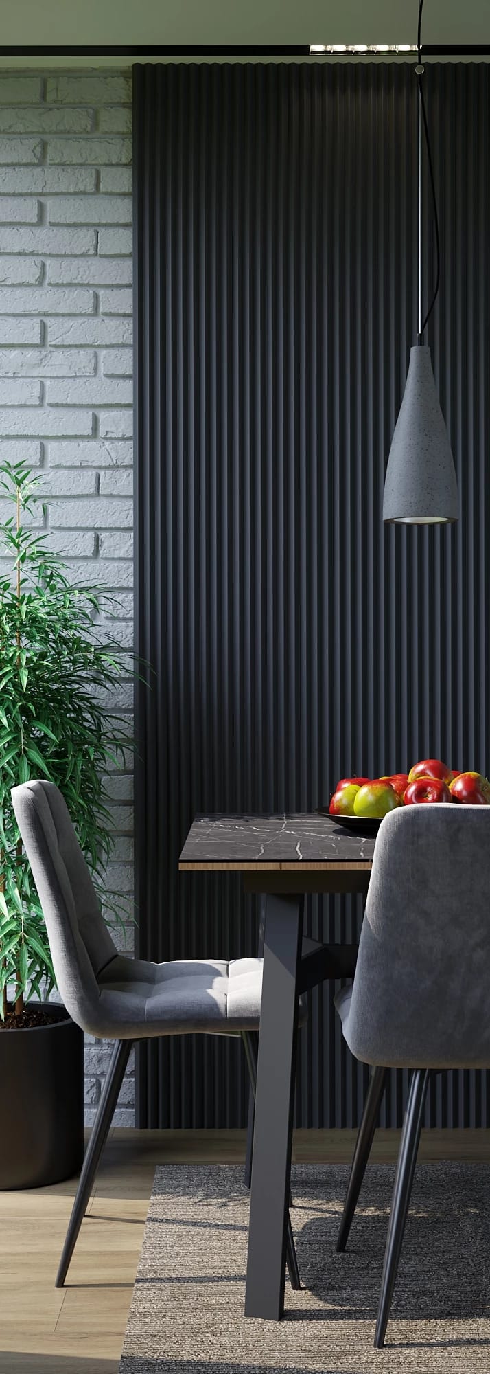 ТРИО (серый шелк) - фото 3