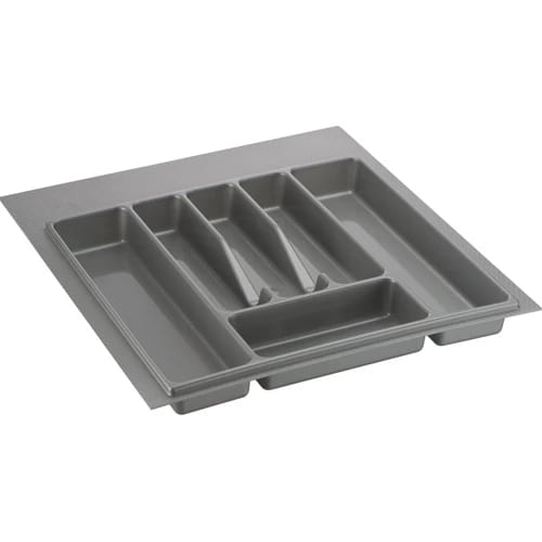 Лоток в ящик 500, (400-440)*(380-490) мм (ЕСО серый металл) - фото 2