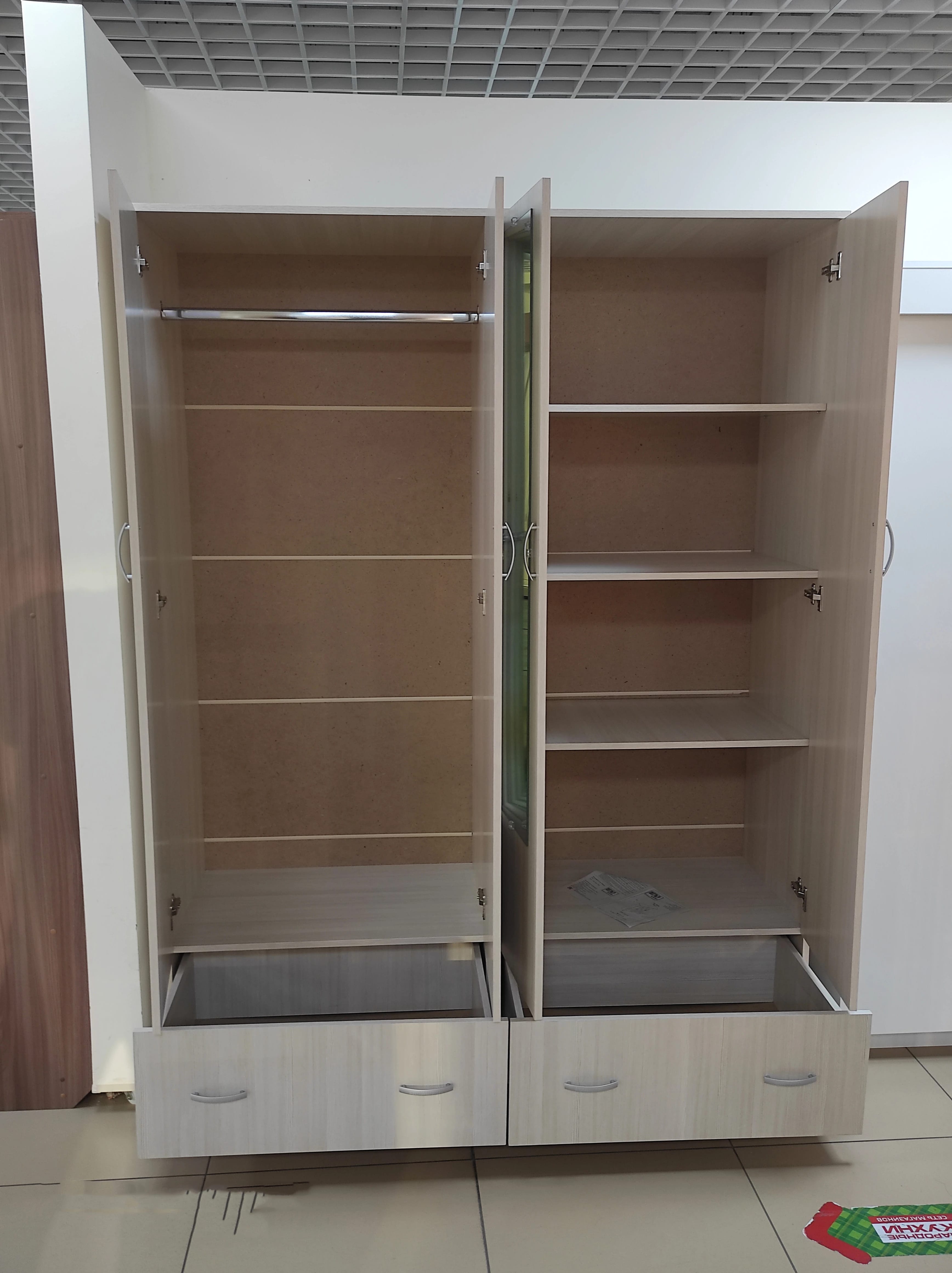 РОНДА (дуб крафт серый/белый) - фото 3