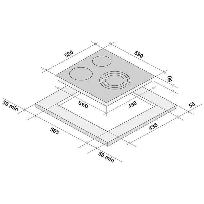 KRONA TERZO 60 BL, норма - фото 3