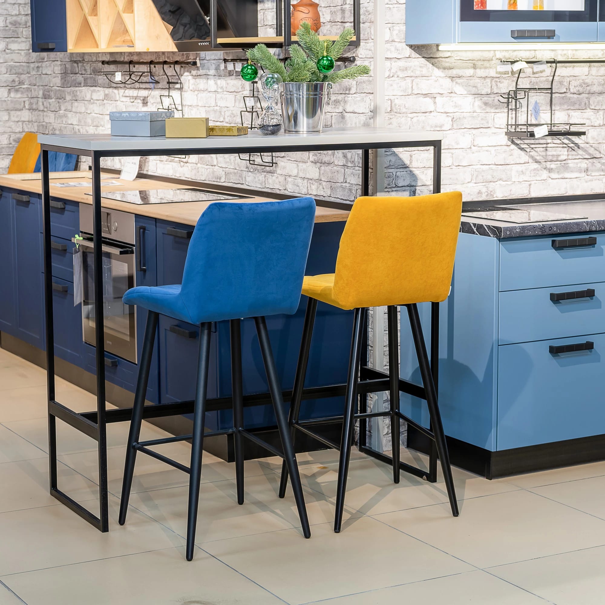 ОМЕГА (Сиденье (Текстиль DREAM grey (серый))/основание белый (муар)) - фото 5