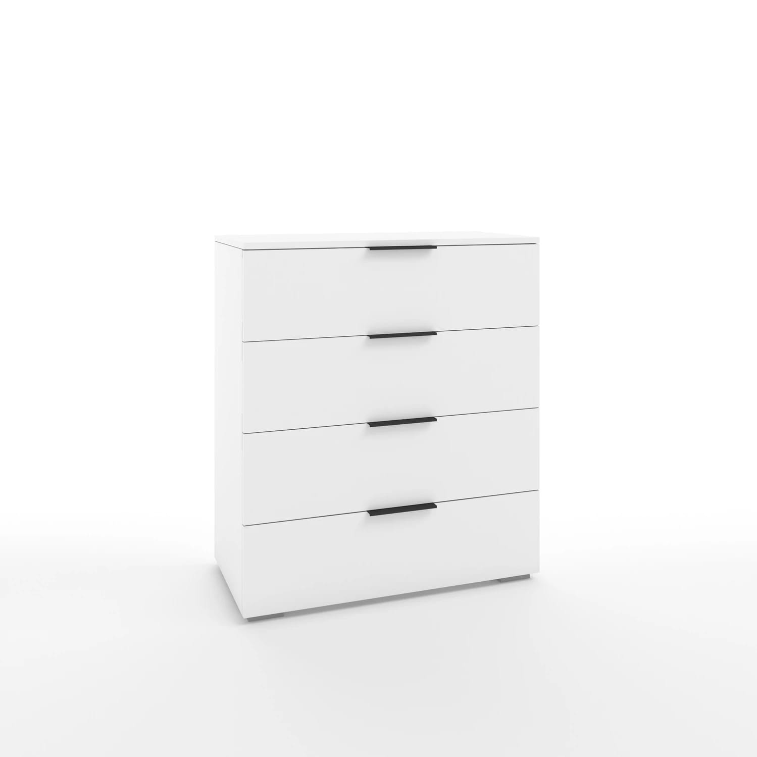 ОСЛО (OSLO) (белый (легкий шелк)/ ручка СА-6, цвет - черный) - фото 1