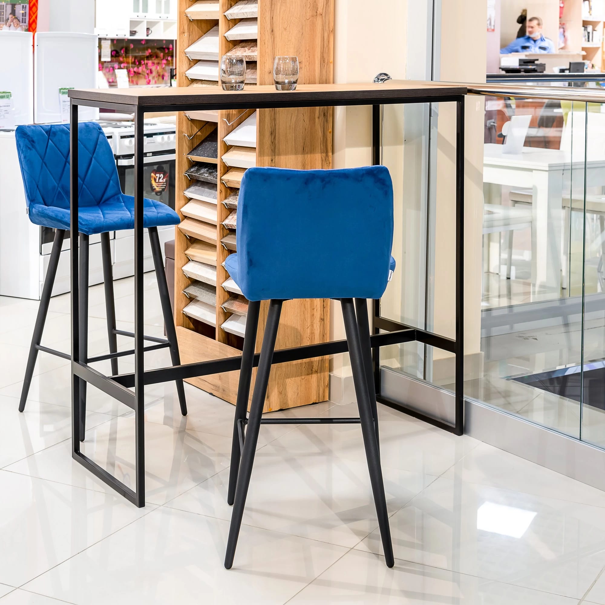 ОМЕГА (Сиденье (Текстиль DREAM grey (серый))/основание белый (муар)) - фото 2