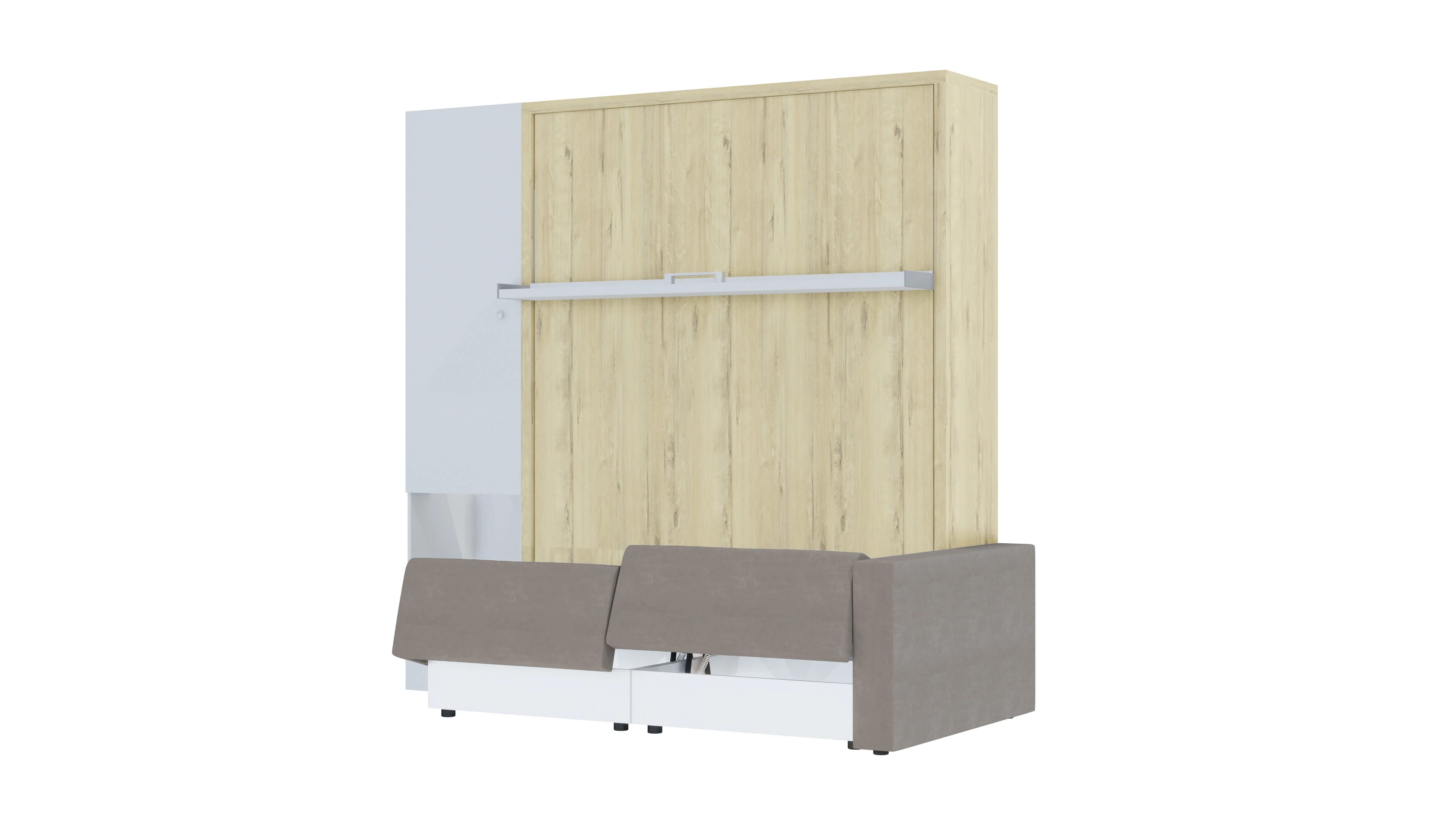 СМАРТ-1 (Дуб бунратти/Титан/Velutto 08) - фото 3