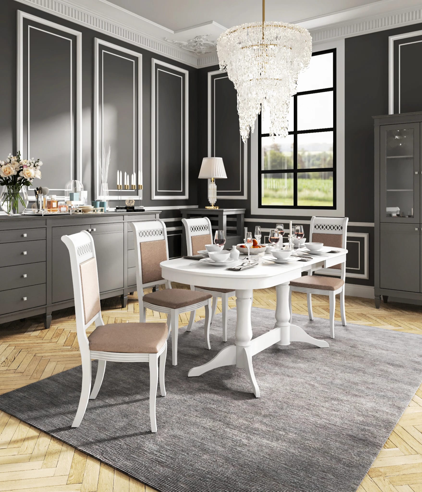 РИЧМОНД/STATUM/ВАЛЕНСИЯ 1,8 (белый матовый) - фото 5