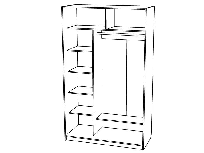 ОПТИМУС (белый шагрень/хром) - фото 2