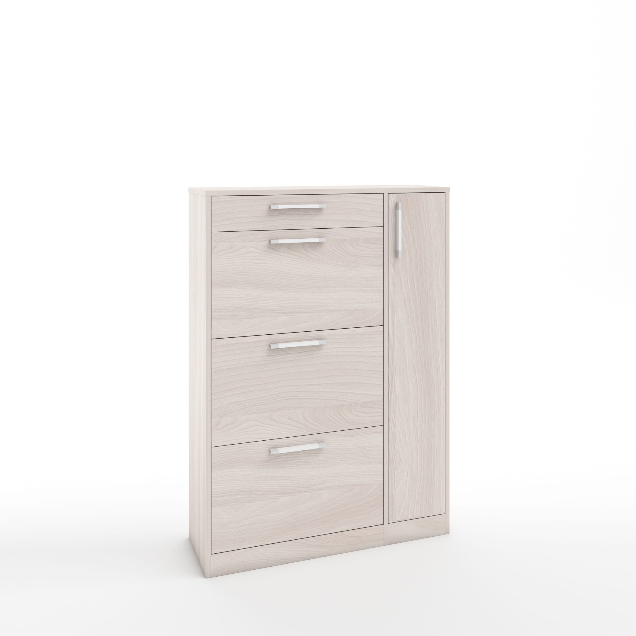 ТУМБА ПОД ОБУВЬ (АРТ. ТО-4) (850*280*1200ММ) (ясень светлый) - фото 1