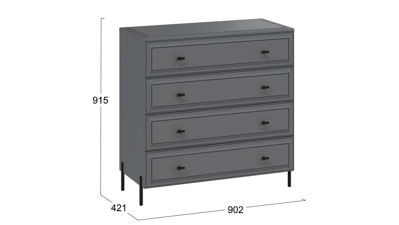 ПАНДОРА (Серый Графит/Графит матовый) - фото 3