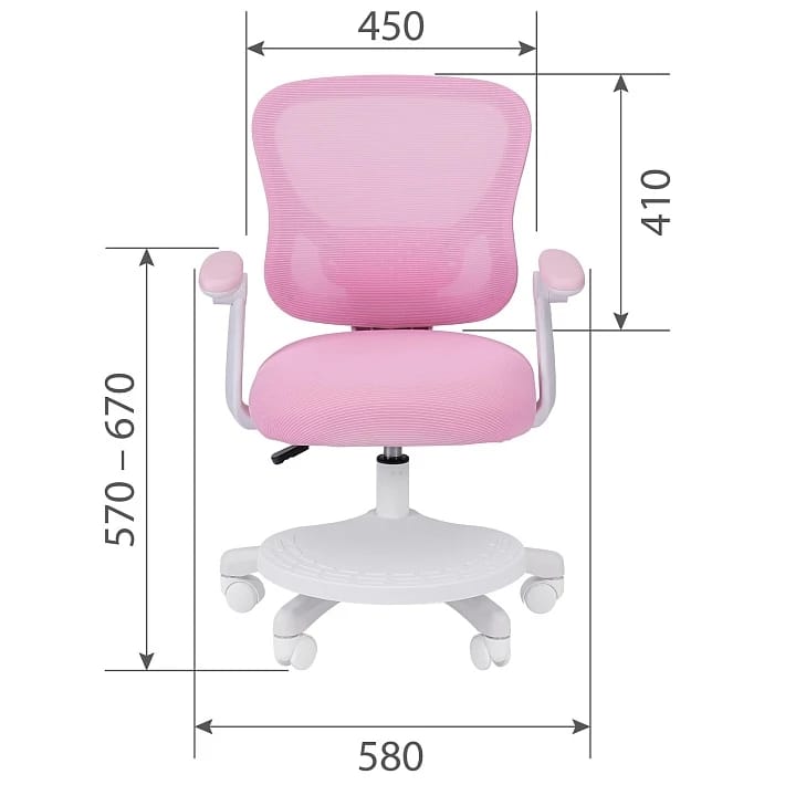 CHAIRMAN CH 106 (розовый) - фото 3