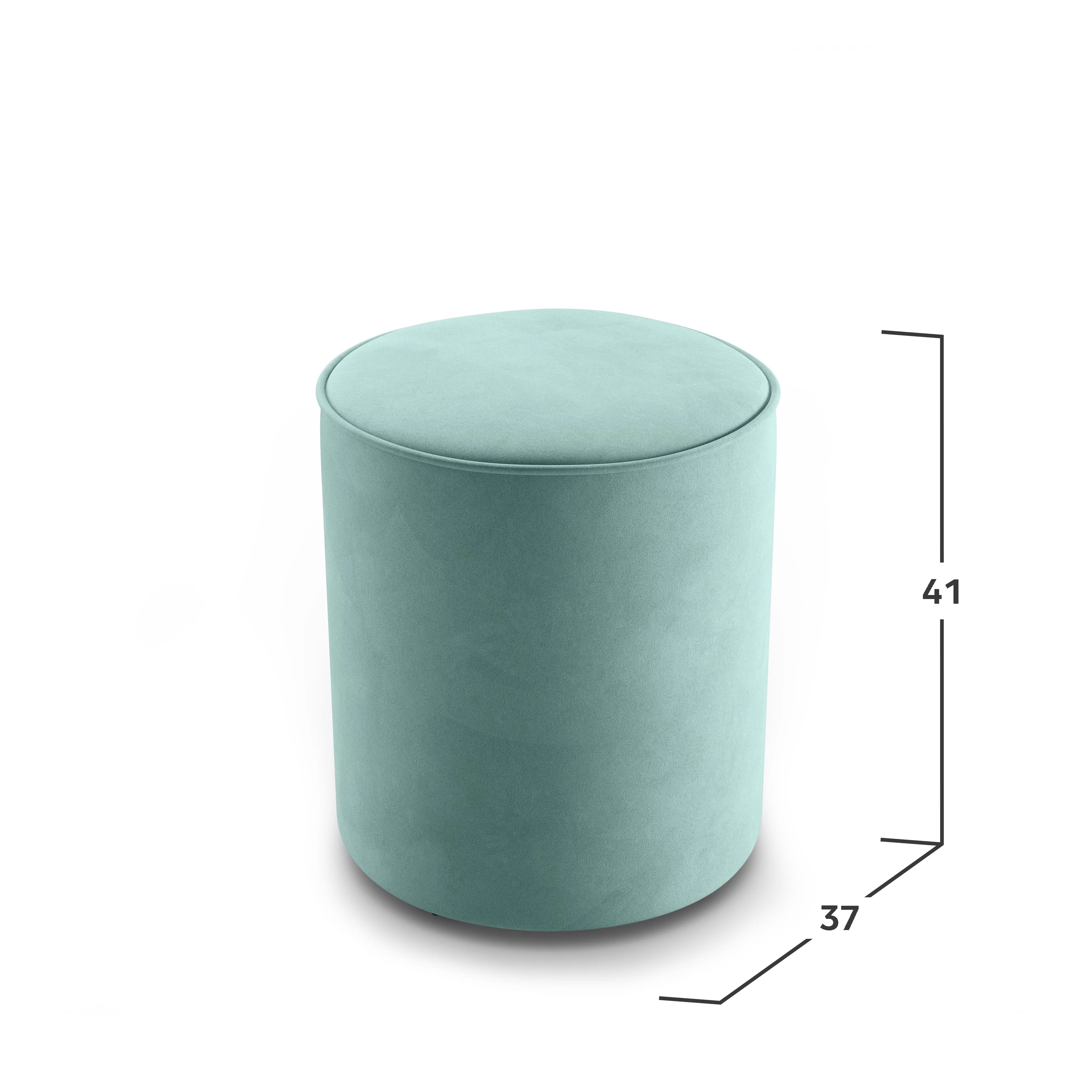 ПУФ (МОДЕЛЬ 132) (светло-зеленый (Velutto 14)) - фото 2